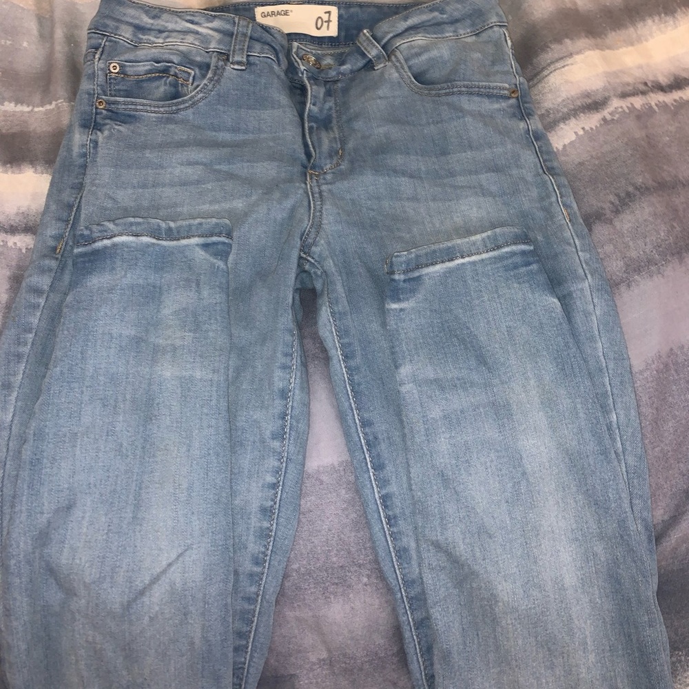 too small and low waisted